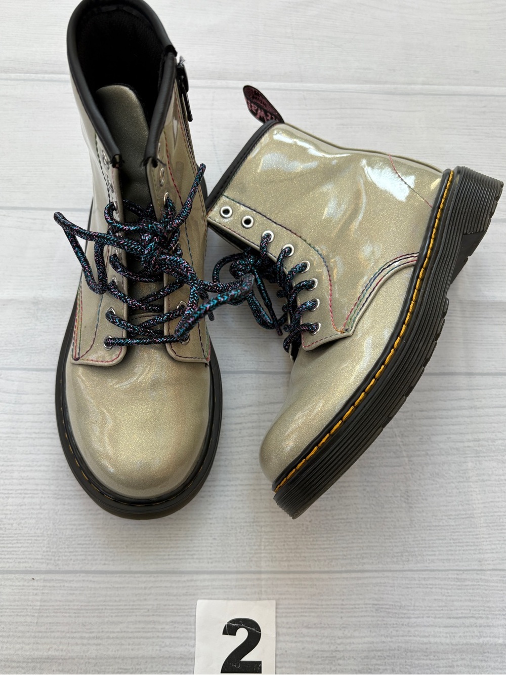 Dr. Martens Black Lace-Up Boots